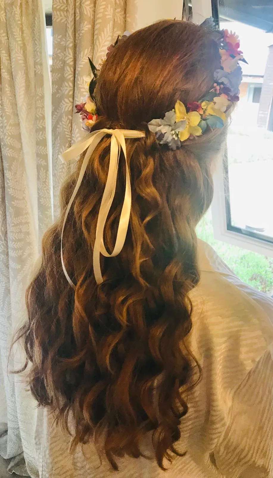 Bridal hair and makeup by Gini