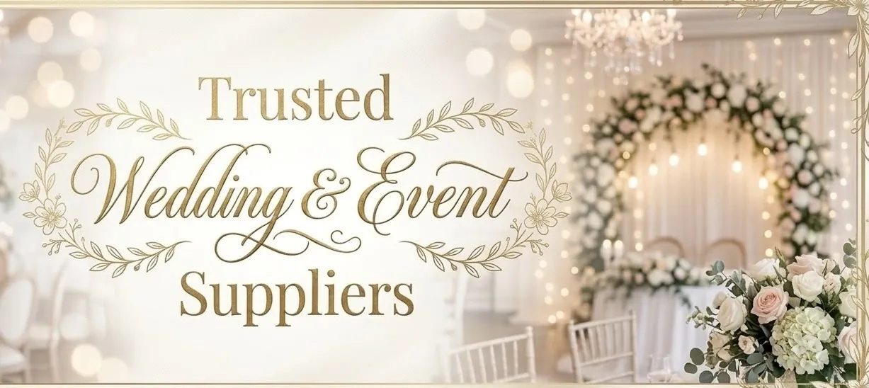 The full team: trusted wedding and event suppliers