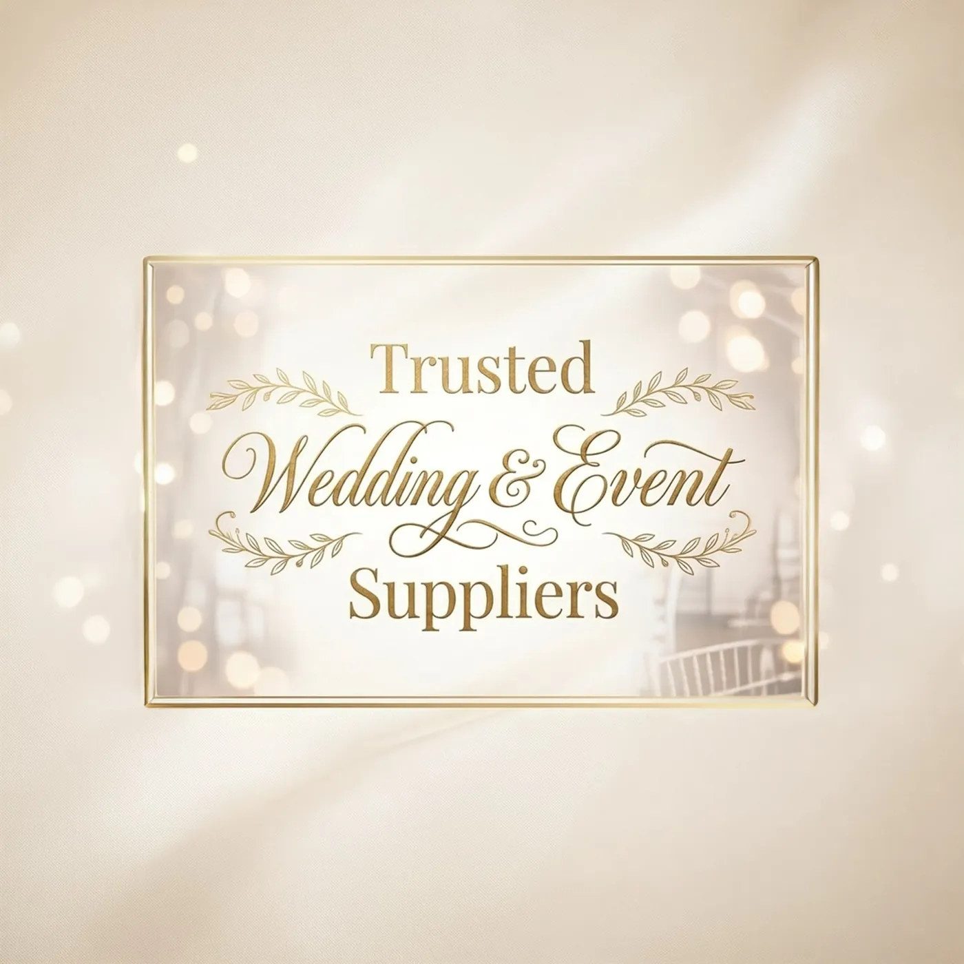 Trusted wedding and event suppliers recommended by Gini